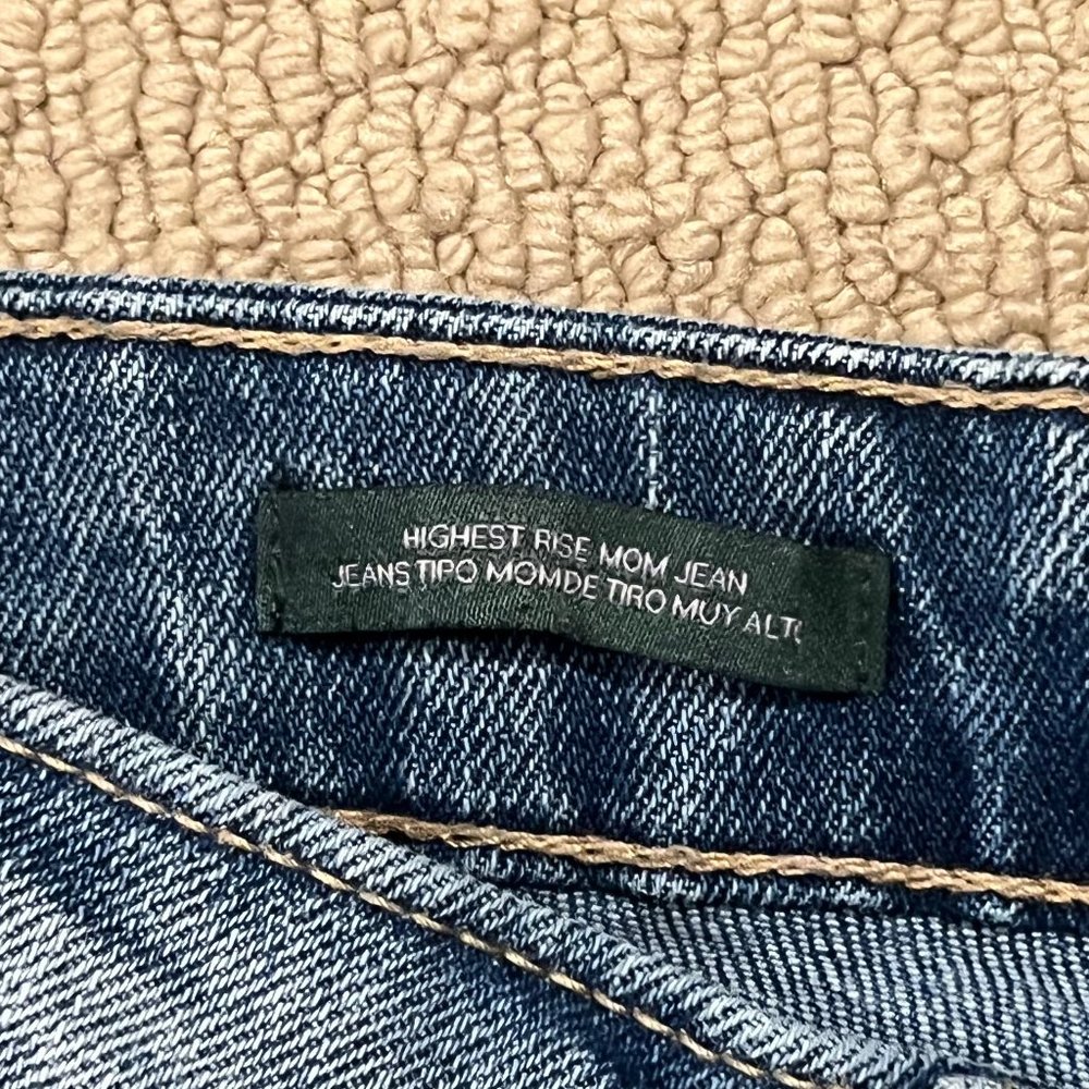 Wild Fable Ripped High Rise Mom Jean - Picture 5 of 5